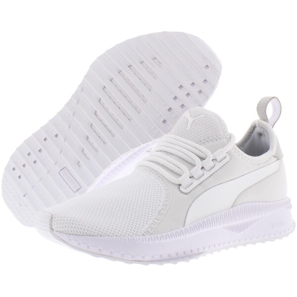 kids white athletic shoes