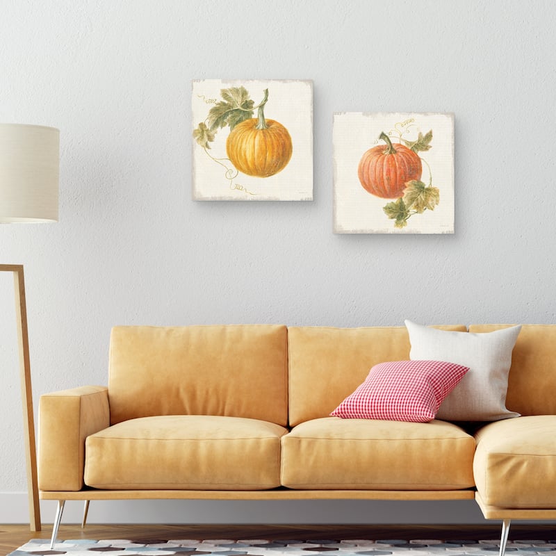 Floursack Autumn VI, Floursack Autumn VIII by Danhui Nai Canvas Art Prints