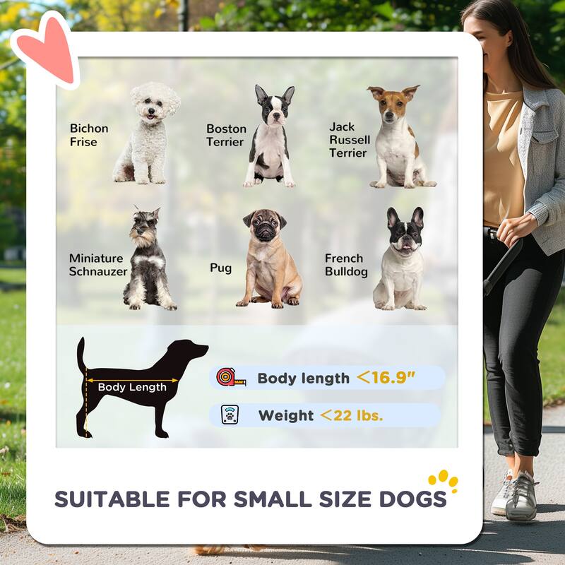 PawHut Pet Stroller for Small Dogs and Cats, 3 in 1 Dog Stroller Jogger with Detachable Carrier, Storage Basket, Gray