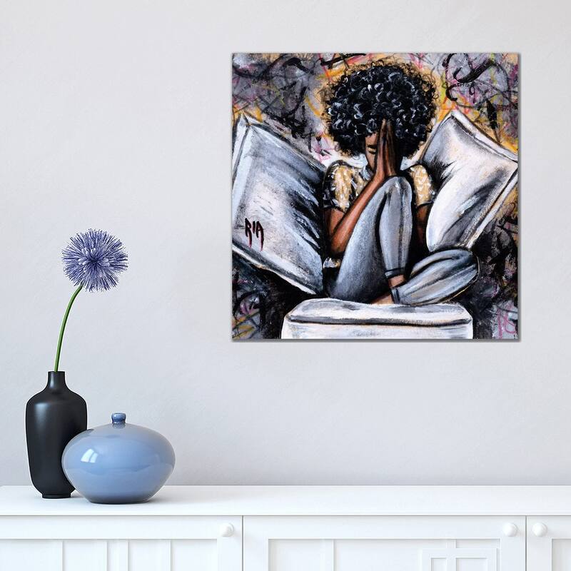 iCanvas "All I Have..." by Artist Ria Canvas Print - 18x18x1.5
