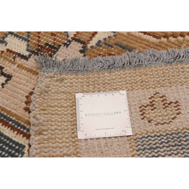 ECARPETGALLERY Hand-knotted Jules Serapi Brown Wool Rug - 8'10 x 11'10