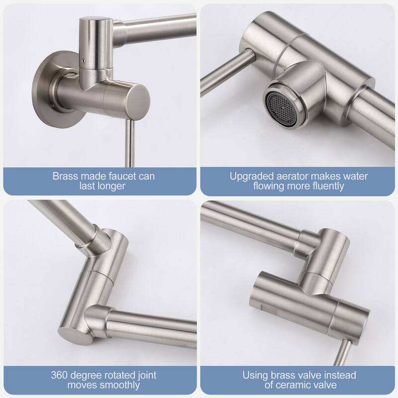 WOWOW Wall Mounted Pot Filler