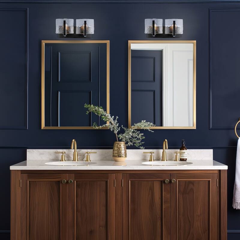 Golden Lighting 3164-BA2 HWG Aenon 2 Light 15" Wide Vanity Light