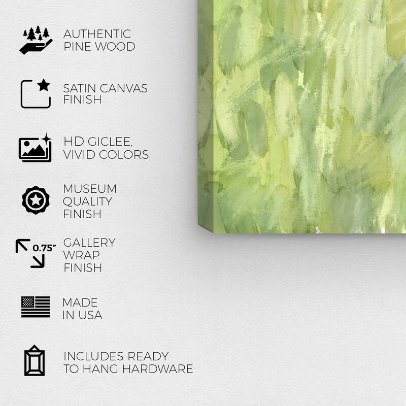 Wynwood Studio Canvas Floral and Botanical Blue Blooms Blue and Farmhouse Wall Art Canvas Print