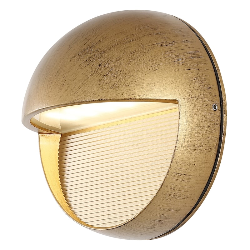 6.25" Outdoor Integrated LED Wall Sconce, by JONATHAN Y