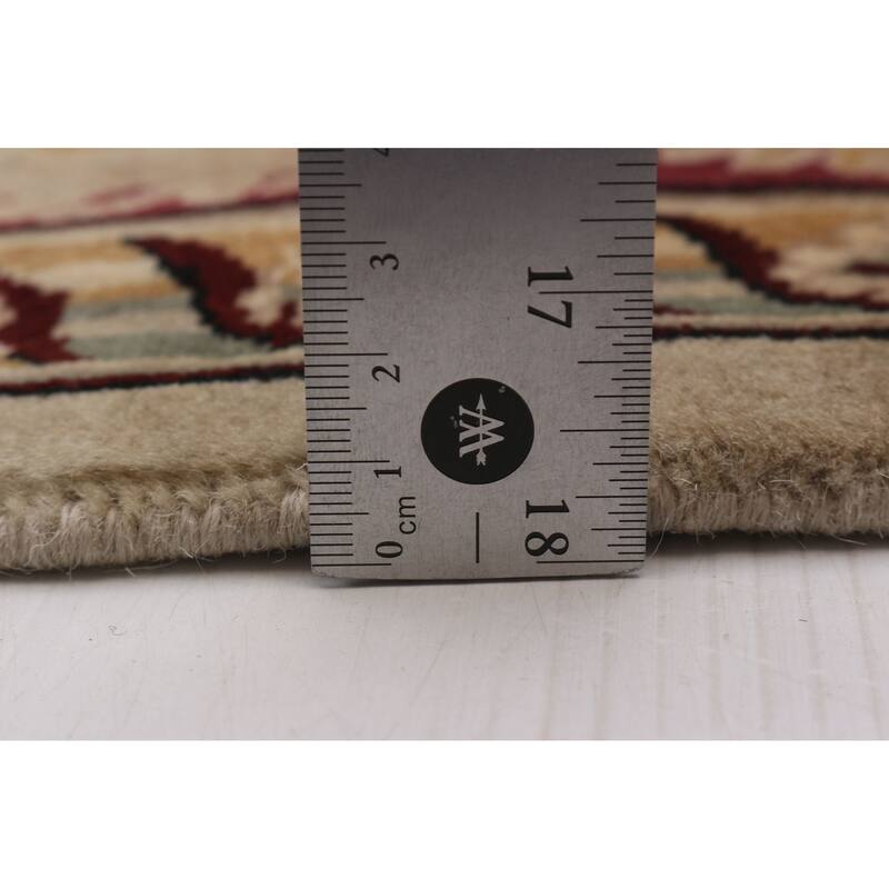 ECARPETGALLERY Hand-knotted Pako Persian 18 Of 20 Khaki Wool Rug - 6'0 x 9'2