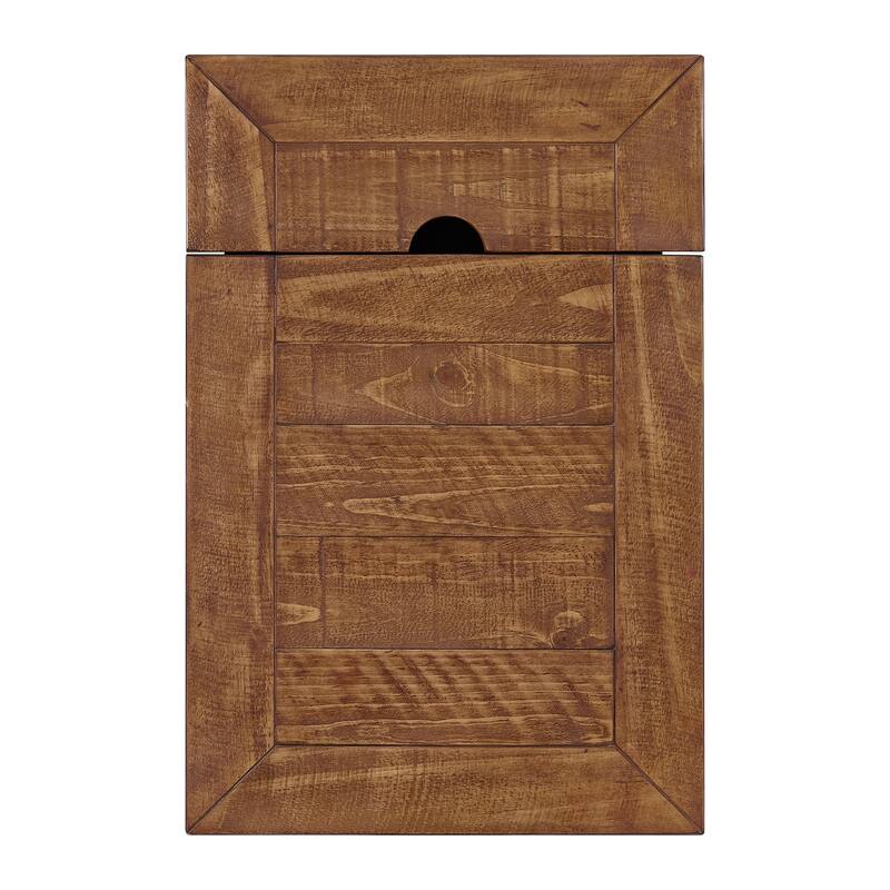 Monterey Solid Wood Chairside End Table with Hidden Power Outlets