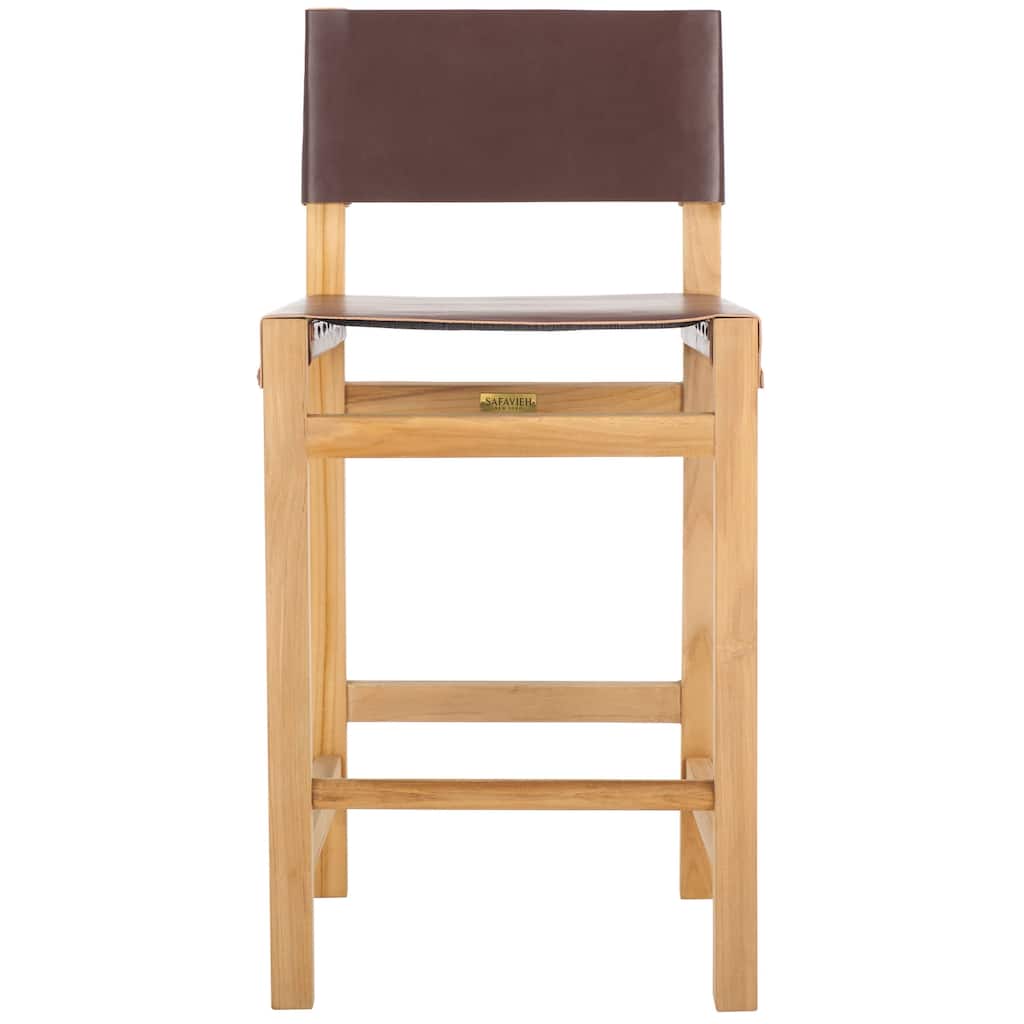 SAFAVIEH Romee 30-inch Counter Stool - 18"W x 19"D x 37"H