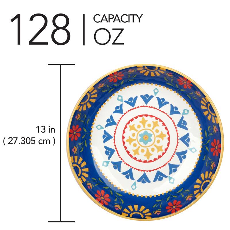 Certified International Spice Love Serving Bowl - 13" Diam x 3"