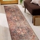 preview thumbnail 32 of 50, Floral Medallion Washable Rug – Low Pile, Non-Slip, Ideal for Entryway, Living Room, and Bedroom 2'6" x 6' - Multi