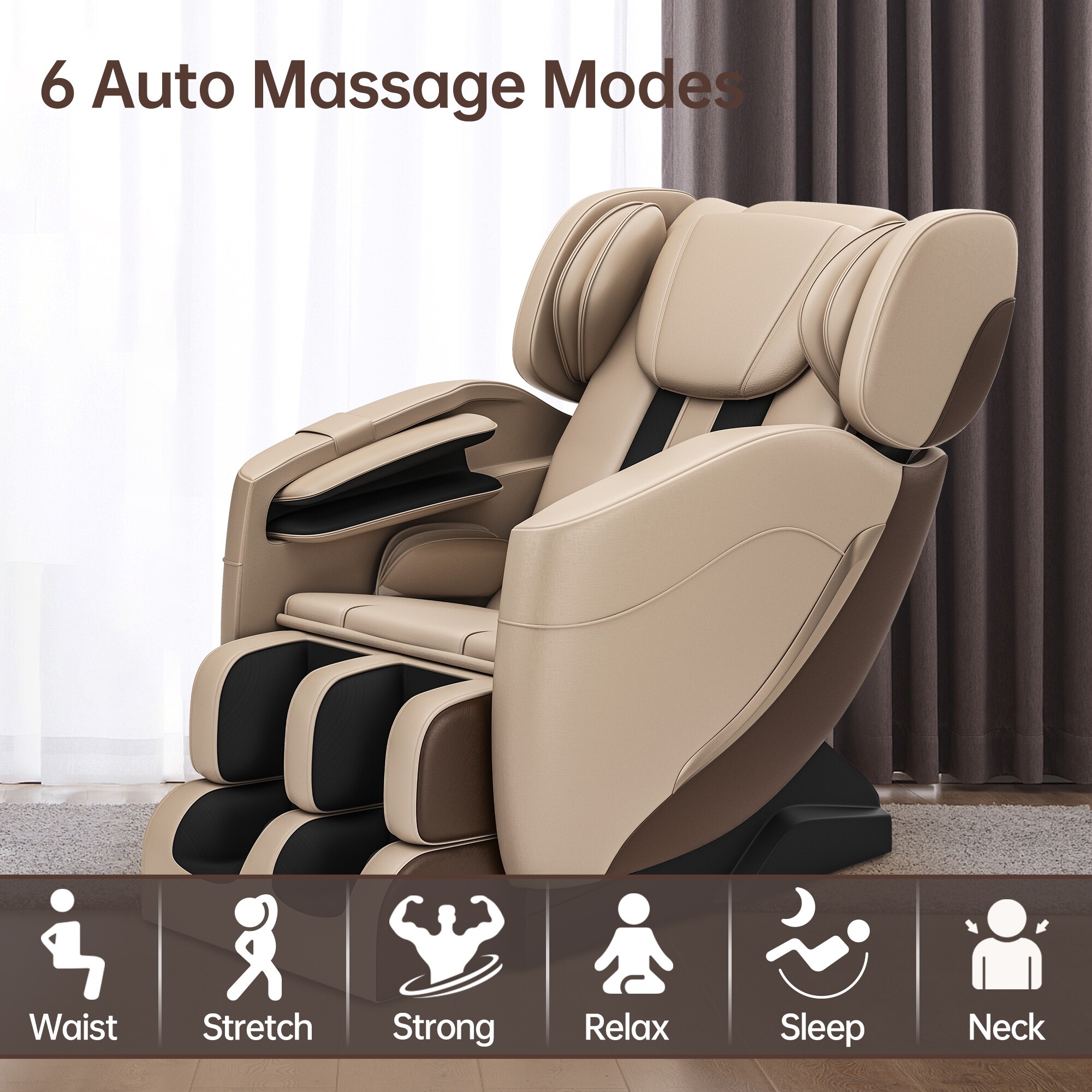 Realrelax Favor SS01 heated Full Body Massage Chair with zero
