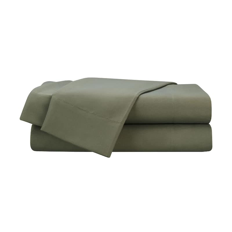 Martex Easy Living Printed Sheet Set - King - Olive Night