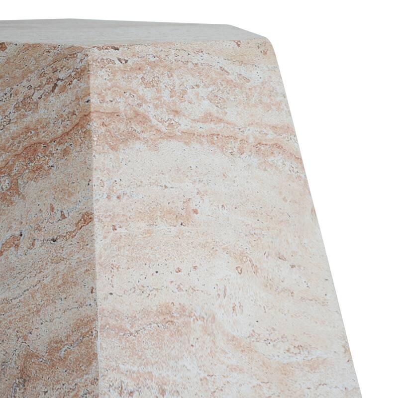 Felix Lightweight Concrete Side Table by Christopher Knight Home