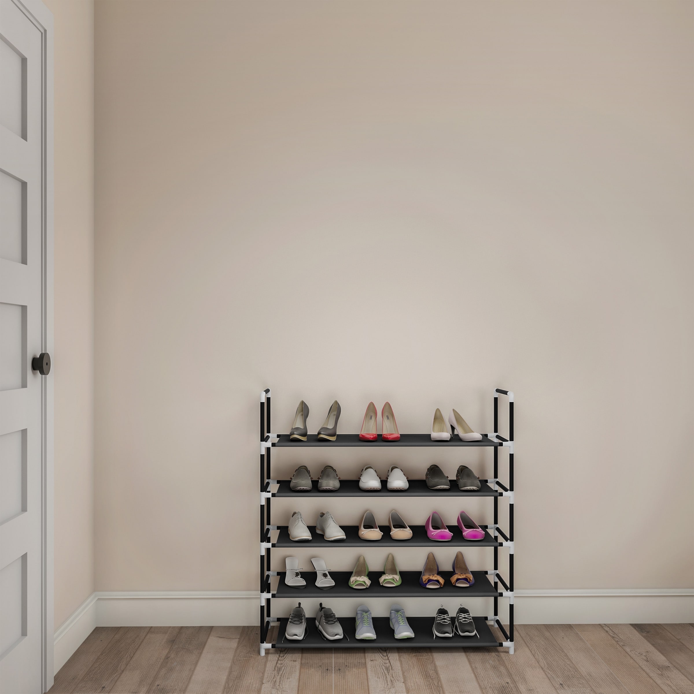https://ak1.ostkcdn.com/images/products/is/images/direct/3fc49e0b3af1aceaa324462563970aa076be4041/Shoe-Rack--Tiered-Storage-for-Sneakers%2C-Heels%2C-Flats%2C-Accessories%2C-and-More-Space-Saving-Organization-by-Lavish-Home.jpg