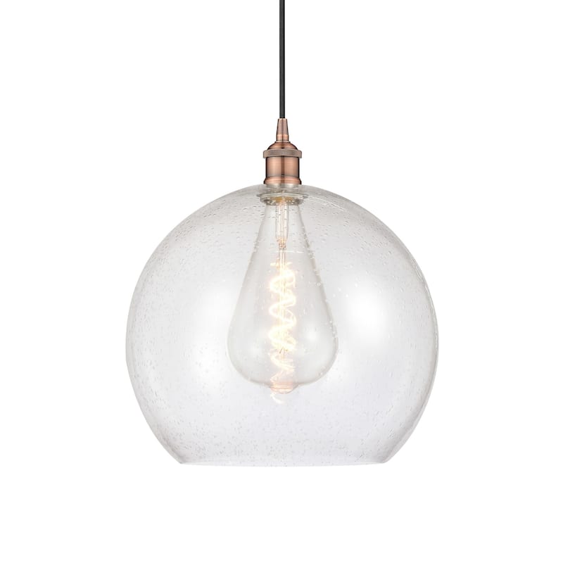 Innovations Lighting 616-1P-17-14 Athens Pendant Athens 14" Wide - Antique Copper / Seedy