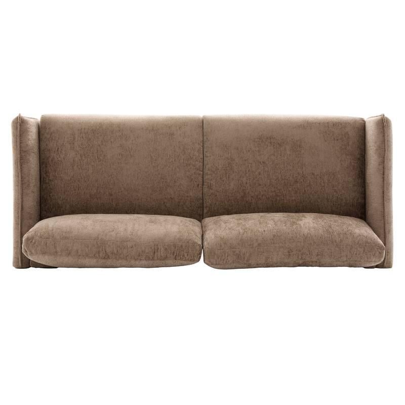 Christopher Knight Home - Lovina Modern Upholstered Loveseat Sofa with Spacious Seating and High-Density Cushioning.