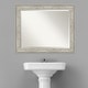 preview thumbnail 52 of 66, Beveled Bathroom Wall Mirror - Crackled Metallic Frame
