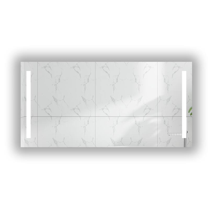 Luciana Modern LED Bathroom Vanity Mirror - 60" x 30"