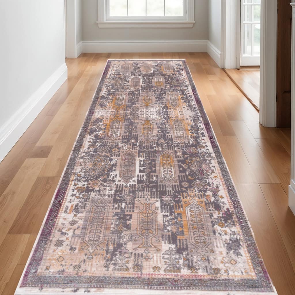 HomeRoots Southwestern Southwest Runner Area Rug