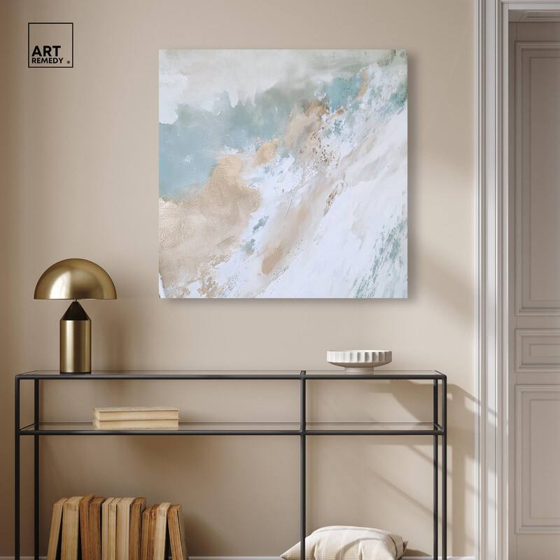 Sandy Mirage Canvas by Art Remedy, Gallery Wrapped