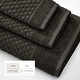 preview thumbnail 175 of 197, Linery & Co. Cotton Diamond Waffle Texture Bath Towels