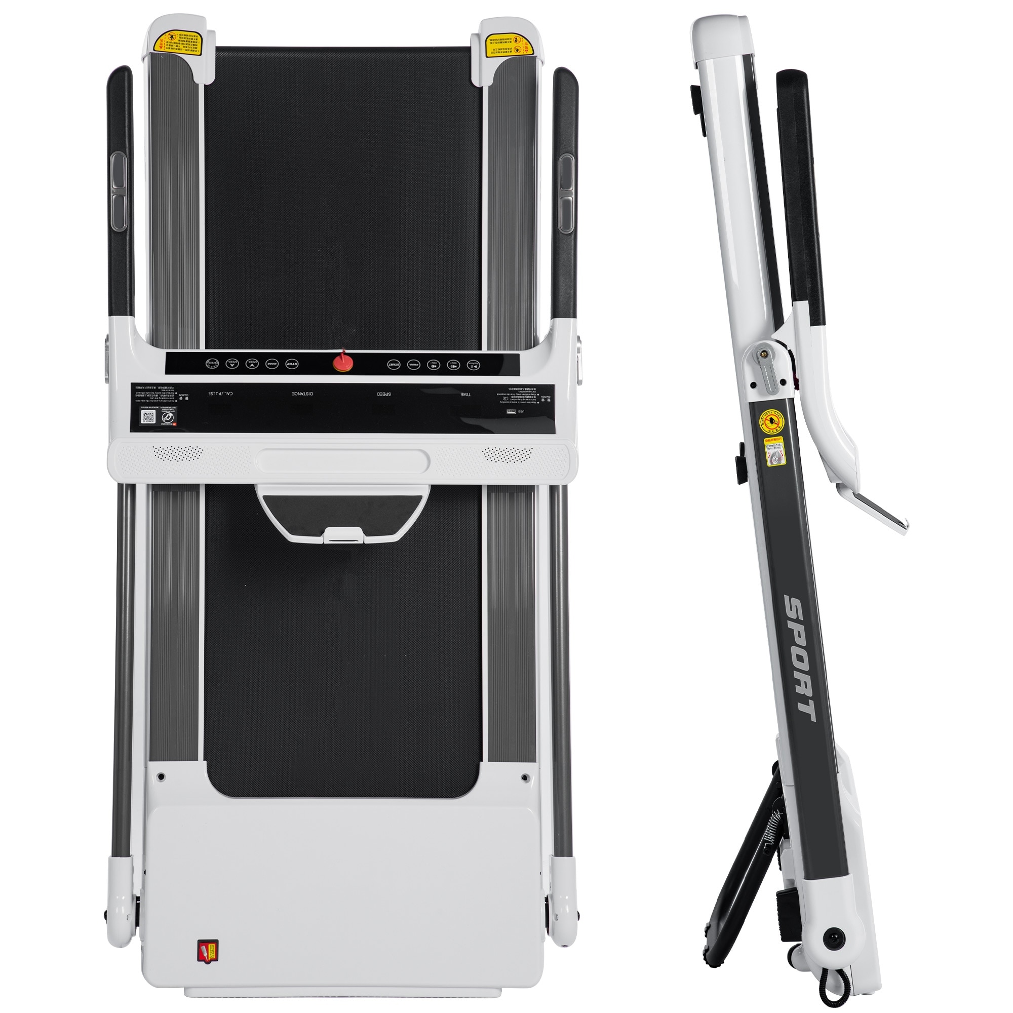 Compact online walking machine