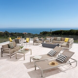 Cape Outdoor Conversation Set by Christopher Knight Home..