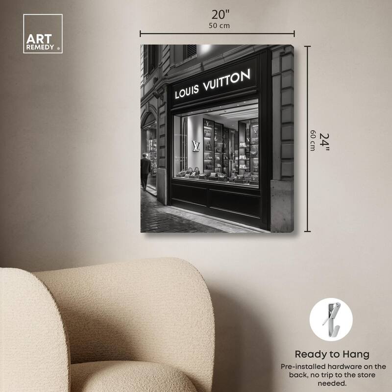 House of Vuitton II Canvas by Art Remedy, Gallery Wrapped