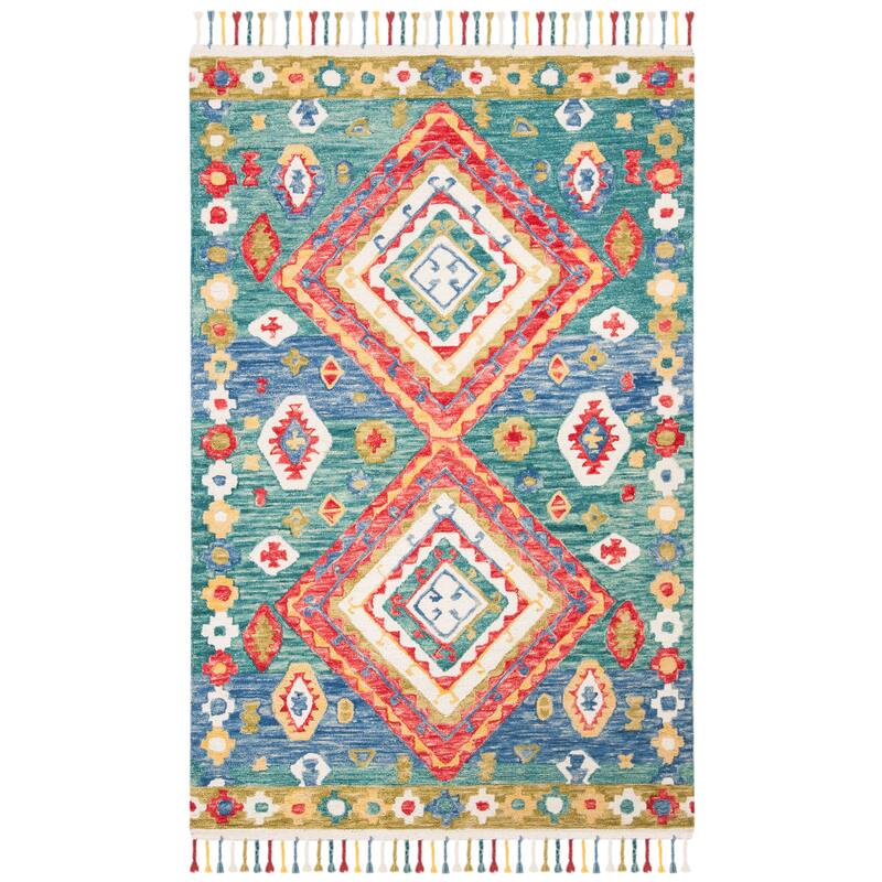 SAFAVIEH Handmade Aspen Impi & Eclectic Tribal Wool Rug
