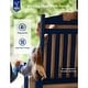 preview thumbnail 38 of 134, WINSOON All Weather HIPS Outdoor Rocking Chair, Set of 2