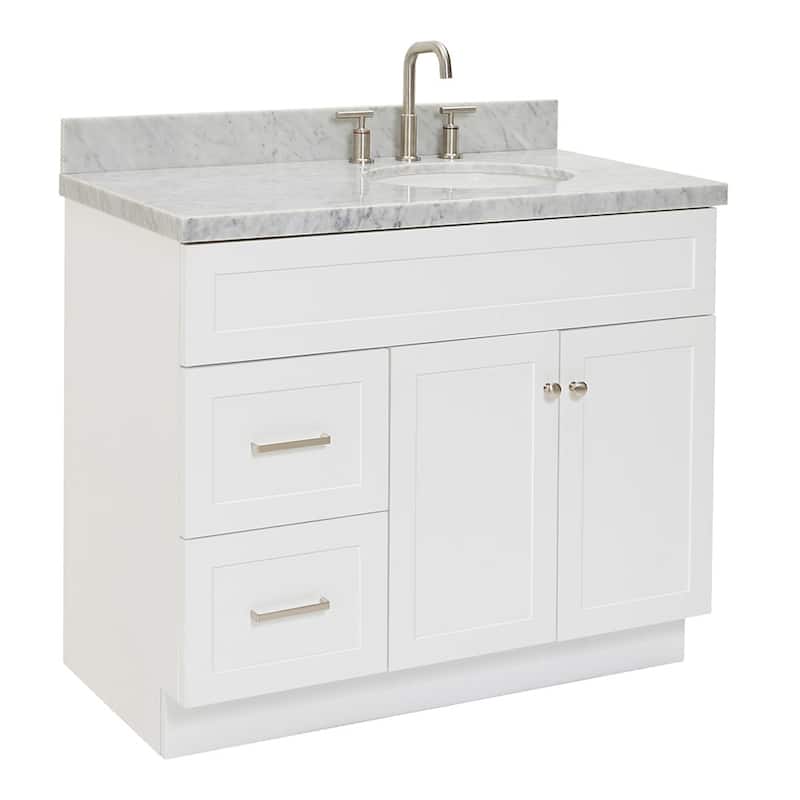 Ariel F043SRCWOVO Hamlet 43" Free Standing Single Basin Vanity Set