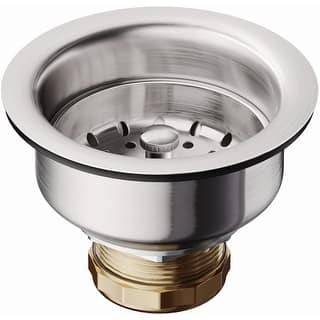 Jones Stephens S14004 Stainless Steel Basket Strainer with Deep Cup - Stainless Steel