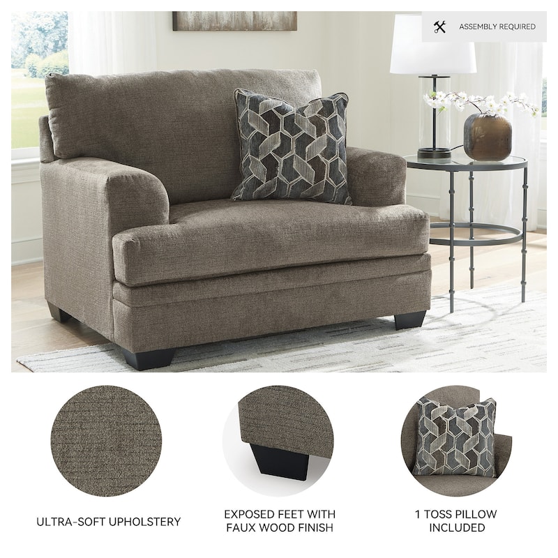 Signature Design by Ashley Stonemeade Oversized Chair - 50" W x 41" D x 39" H