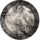preview thumbnail 19 of 20, Nourison Twilight Area Rug 8' Round - Black/Grey - Rectangle