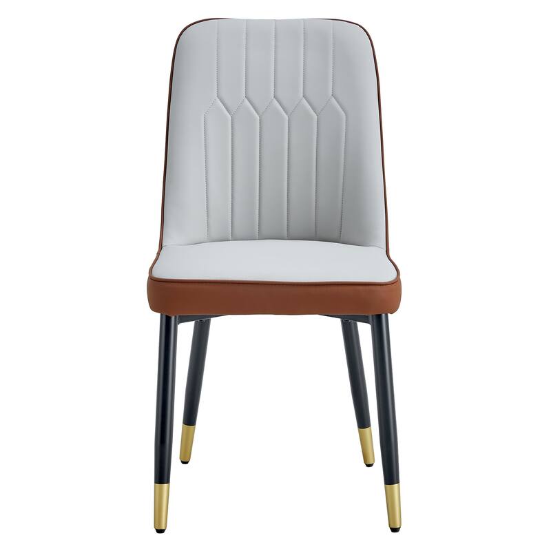 Modern PU Leather Dining Chair ,Set of 2