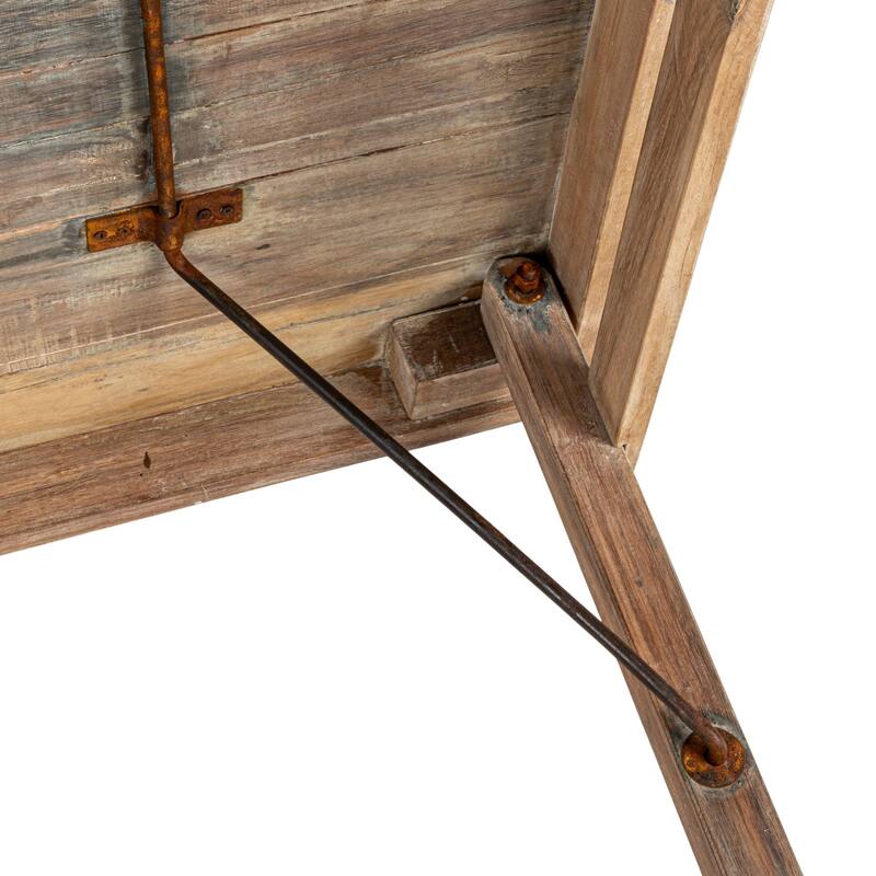 Reclaimed Wood Folding Table