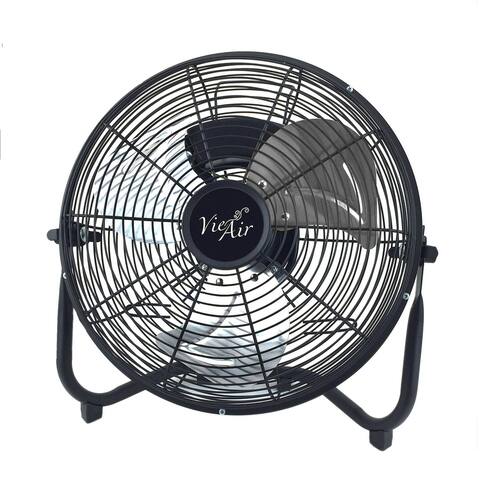 20" Industrial Tilting High Velocity 3 Speed Metal Floor Fan