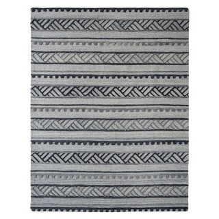 Grid Hand Tufted Rug - Bed Bath & Beyond - 36687625