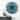 Carson Carrington Mjugg Teal Metal Flower Wall Art