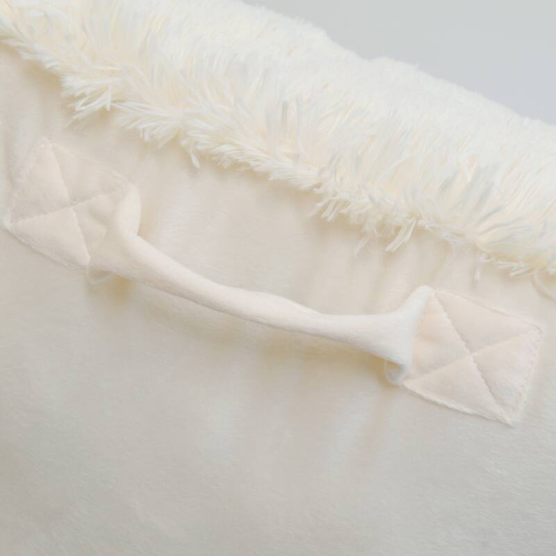 Halsted Shaggy Backrest Pillow