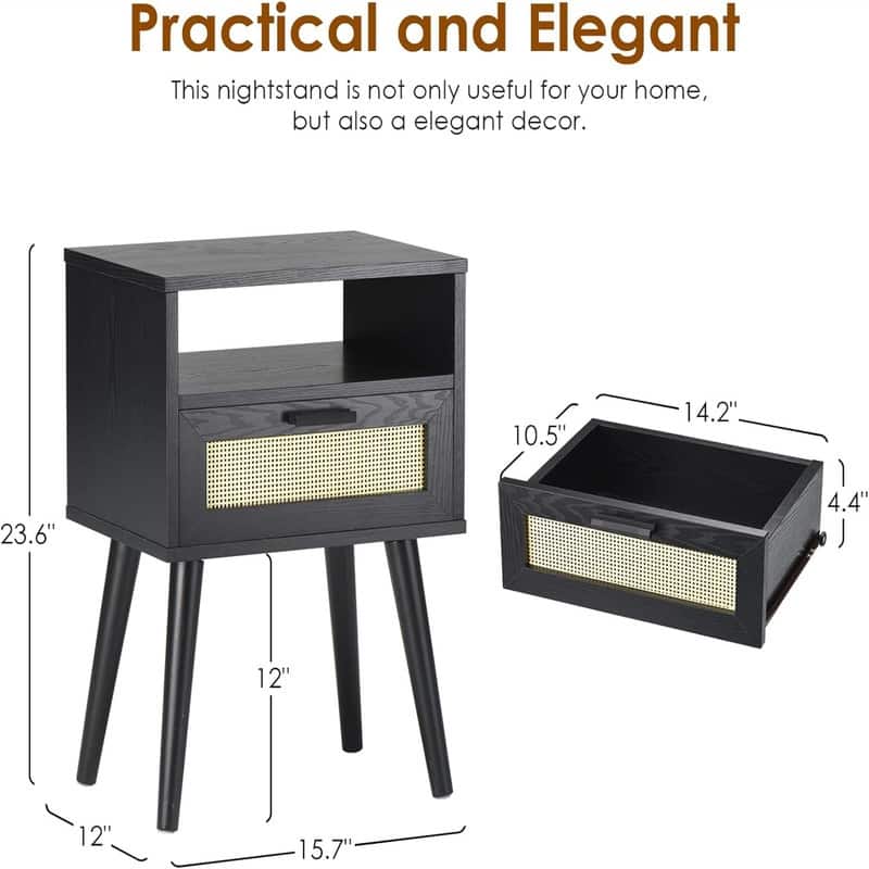 Nightstand with Drawer
