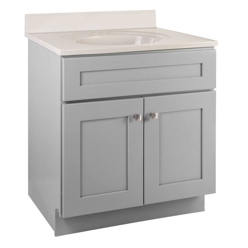 Design House 597682 Brookings 31" Free Standing Single Basin Vanity - Gray - Painted