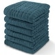 preview thumbnail 106 of 134, Baby Washcloths Muslin Cotton, Large 10"x10" by Comfy Cubs Pack of 6 - Neptune