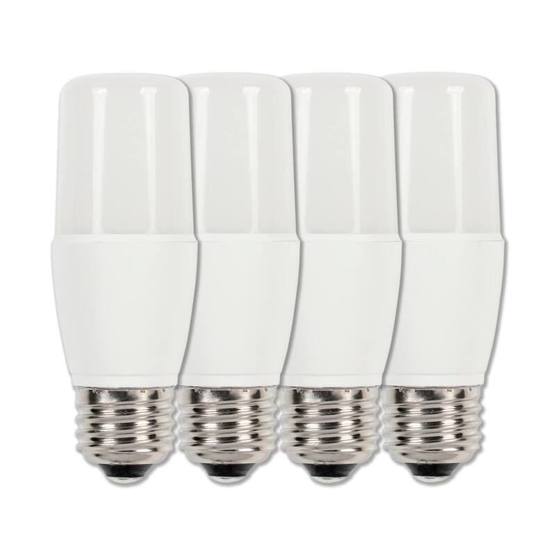 Westinghouse 60-Watt Equivalent Bright White T7 LED Light Bulb with Medium Base - Frost - 4-Pack