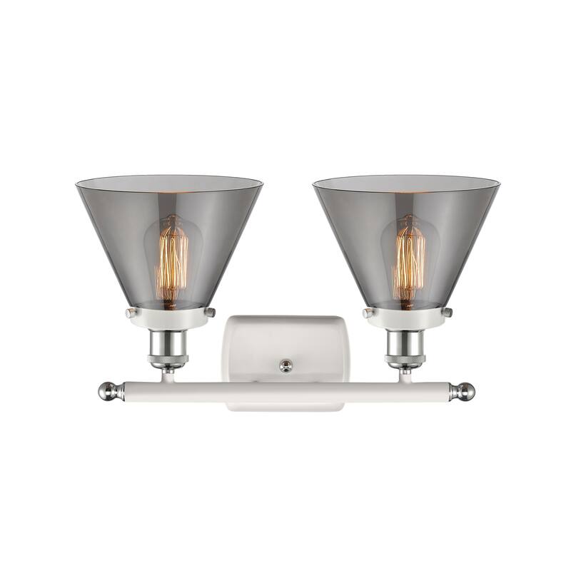 Innovations Lighting Ballston Urban Cone - 2 Light 18" Bath Vanity Light