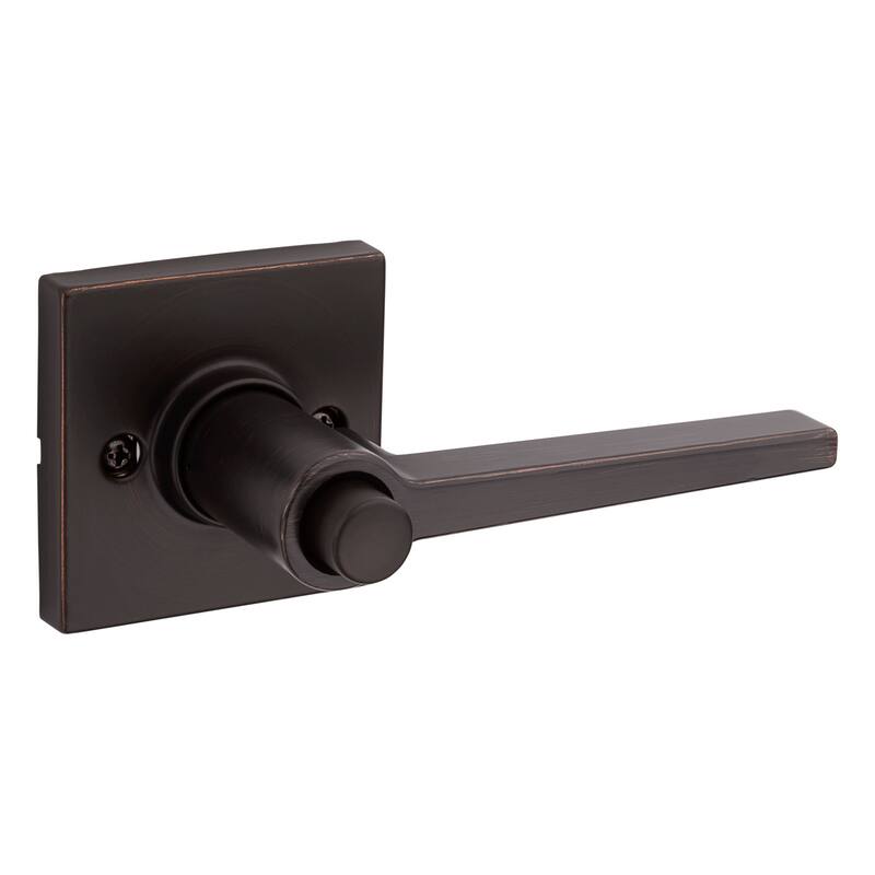 Kwikset Safelock Daylon Single Cylinder Keyed Entry Door Lever Set