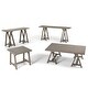 preview thumbnail 27 of 30, WYNDENHALL Hawkins Rustic Wood Console Table - 50 W x 16.5 D x 29.5 H