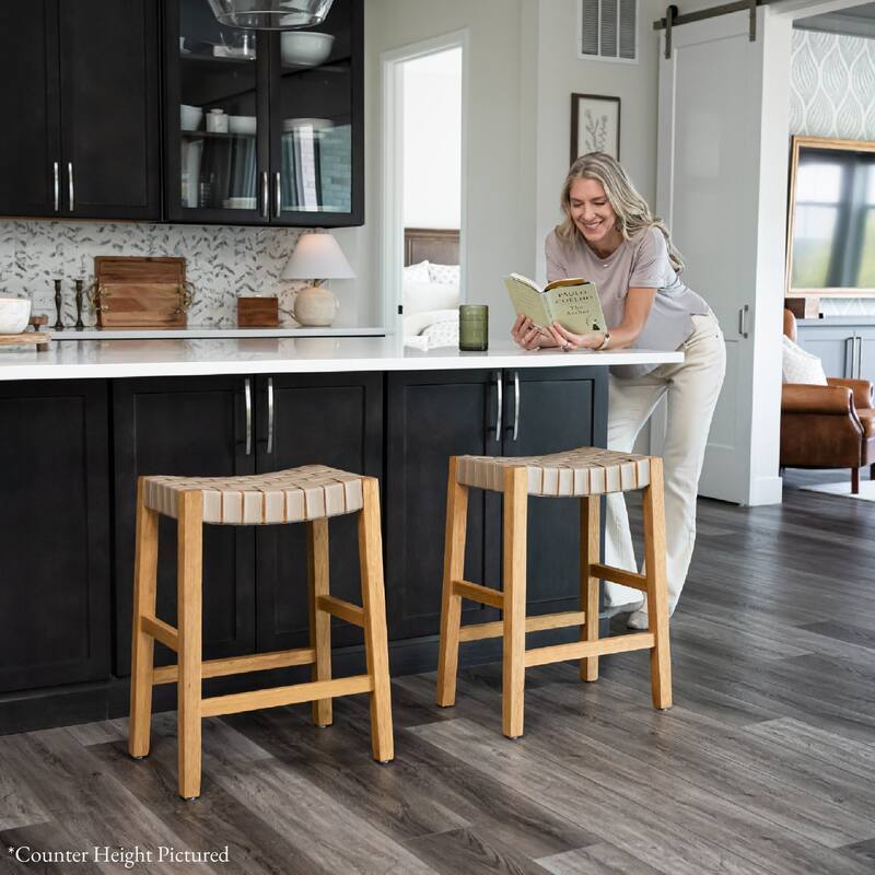 Maven Lane 31" Emerson Bar Height Kitchen Stool