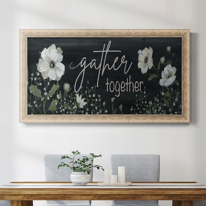 Gather Together Premium Framed Canvas- Ready to Hang