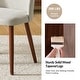 preview thumbnail 26 of 64, HULALA HOME Melisa Solid Wood Dining Chair Set of 4